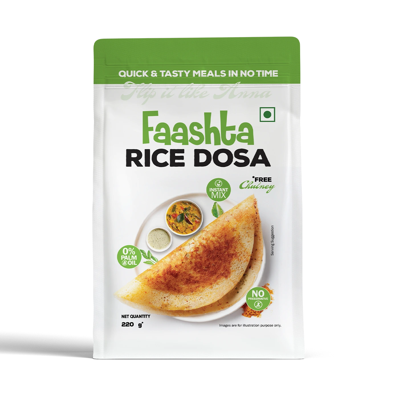 Rice Idli & Coconut Chutney