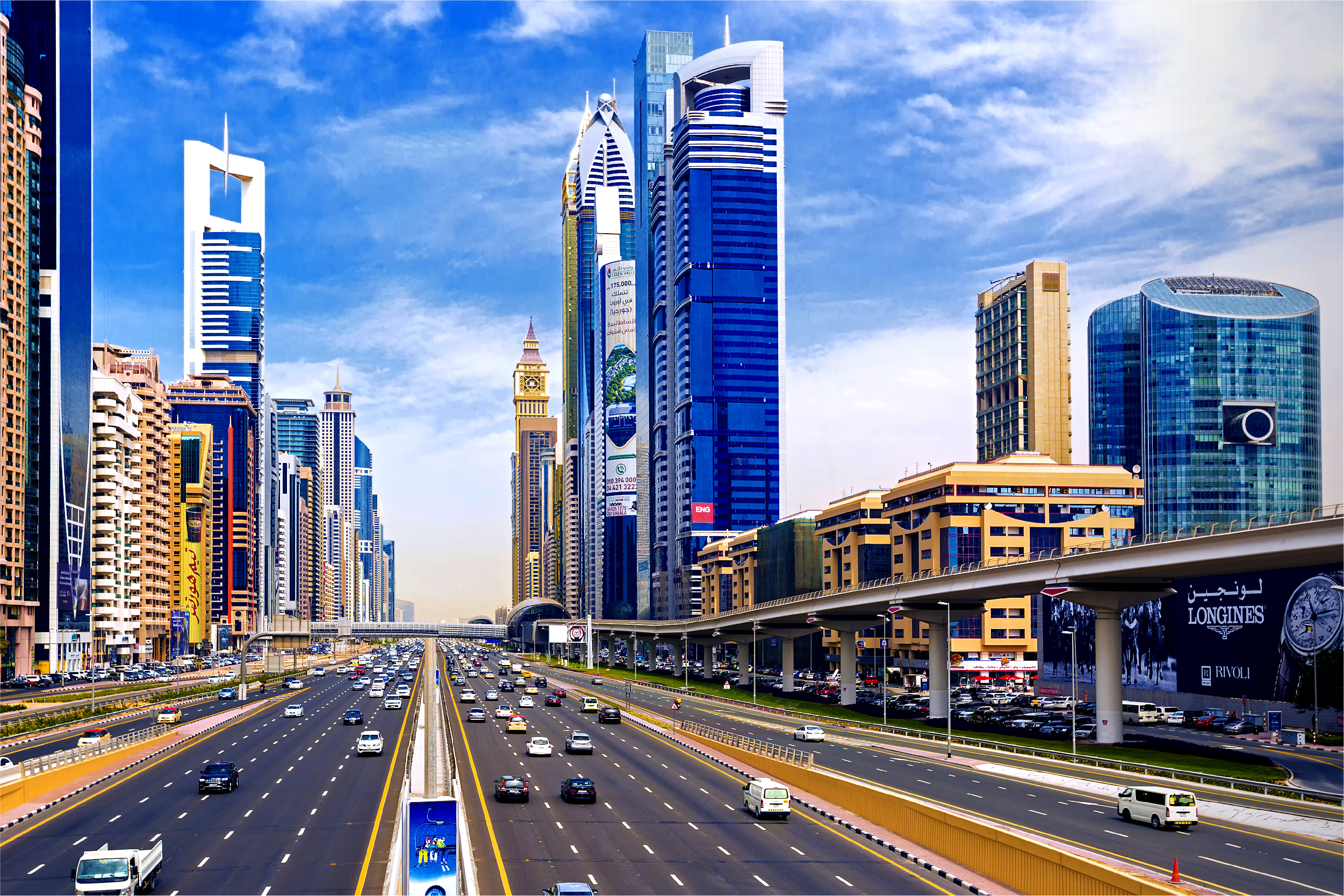 Videonetics elevatedtraffic surveillance at thetoll gates of the mostpopulous city of UAE